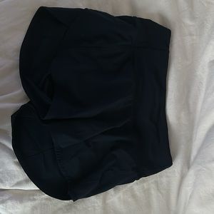 Lululemon Speed Up High-Rise 4” Shorts, Size 2, Navy Color